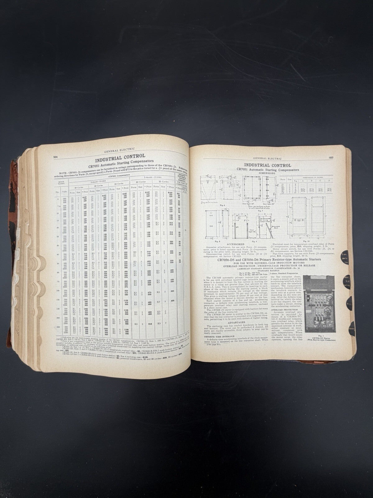 Vintage 1930 GE General Electric Catalog GEA-600A, Electrician 1,146 pages.