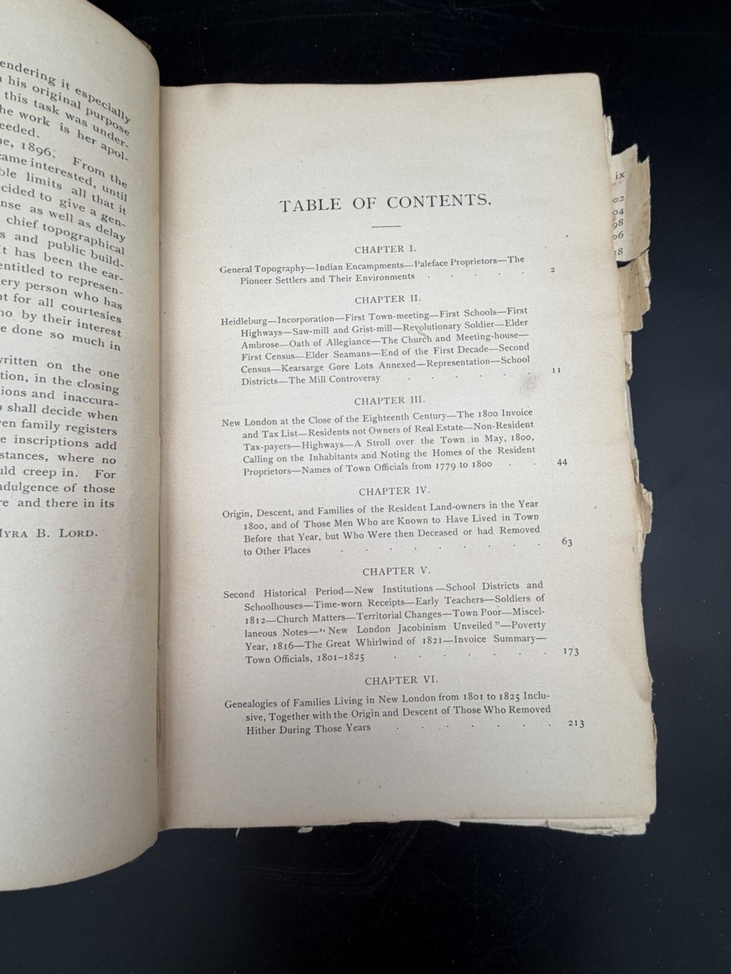Antique Book, A History of the Town of New London NH 1779-1899 Local History Genealogy