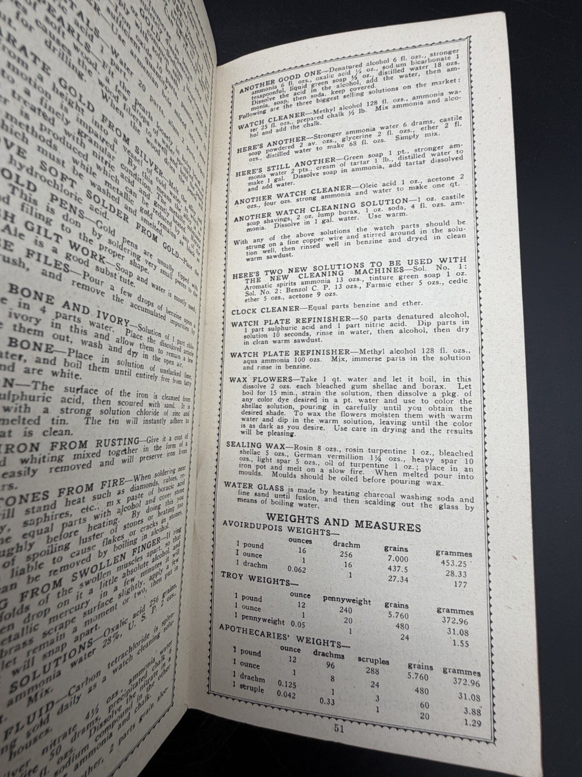 Vintage 1940 Cyclopedia for Jeweler Watchmaker Optician Nelson-Hall Co. Booklet