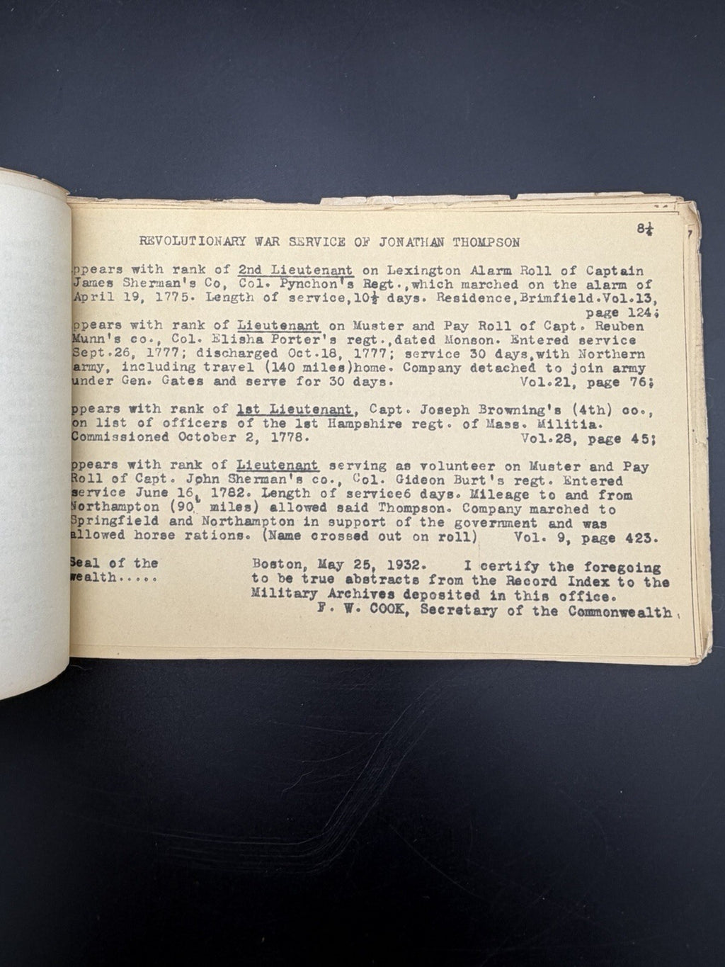 1932 Levi and Lucinda Read Ancestors and Descendants Family Genealogy Book