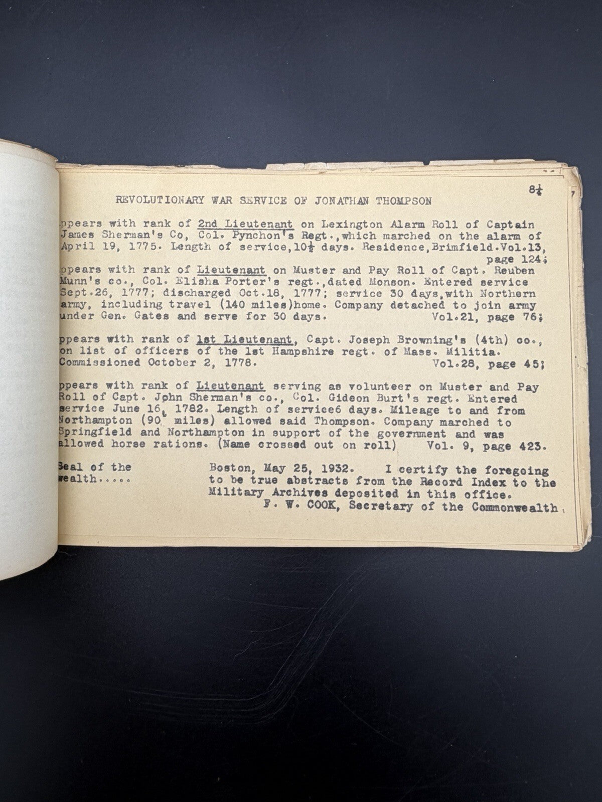 1932 Levi and Lucinda Read Ancestors and Descendants Family Genealogy Book