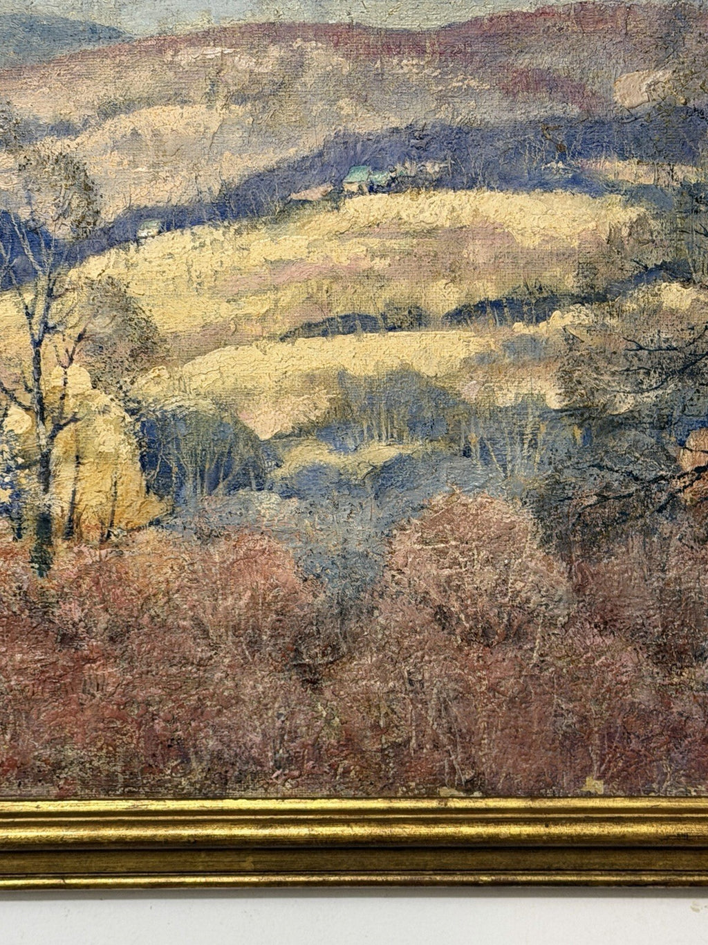 Robert Burton Keeler (1886-1978) Original Oil Painting Framed Landscape 27x23