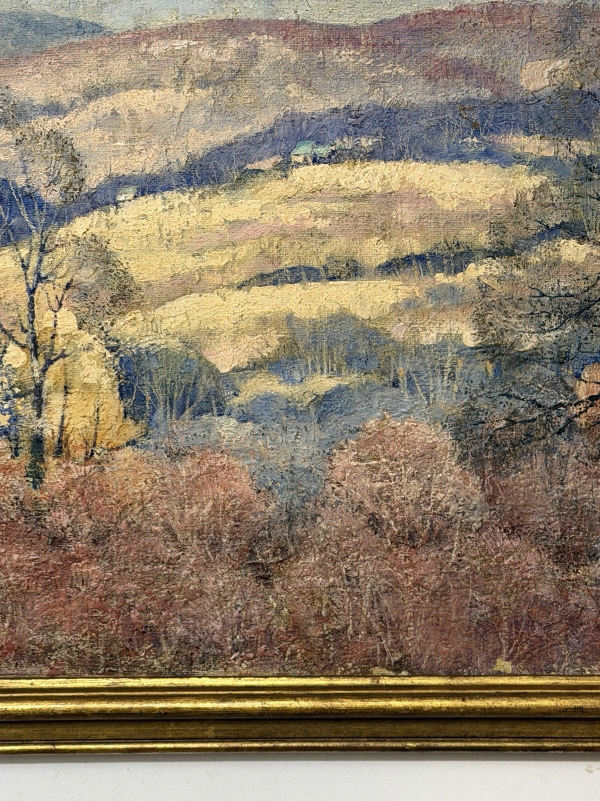 Robert Burton Keeler (1886-1978) Original Oil Painting Framed Landscape 27x23