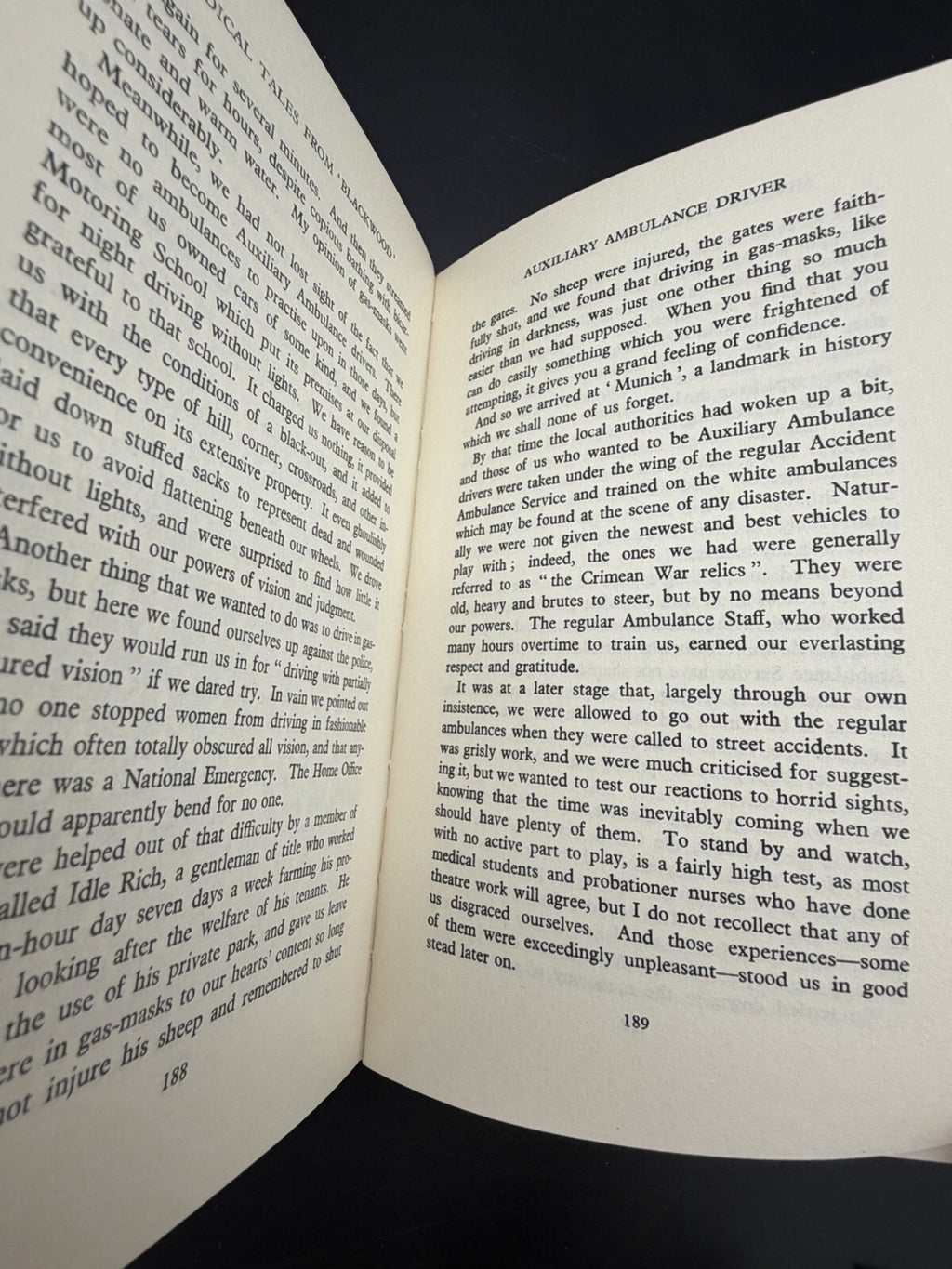 1968 Medical Tales from Blackwood Magazine William Blackwood First Edition