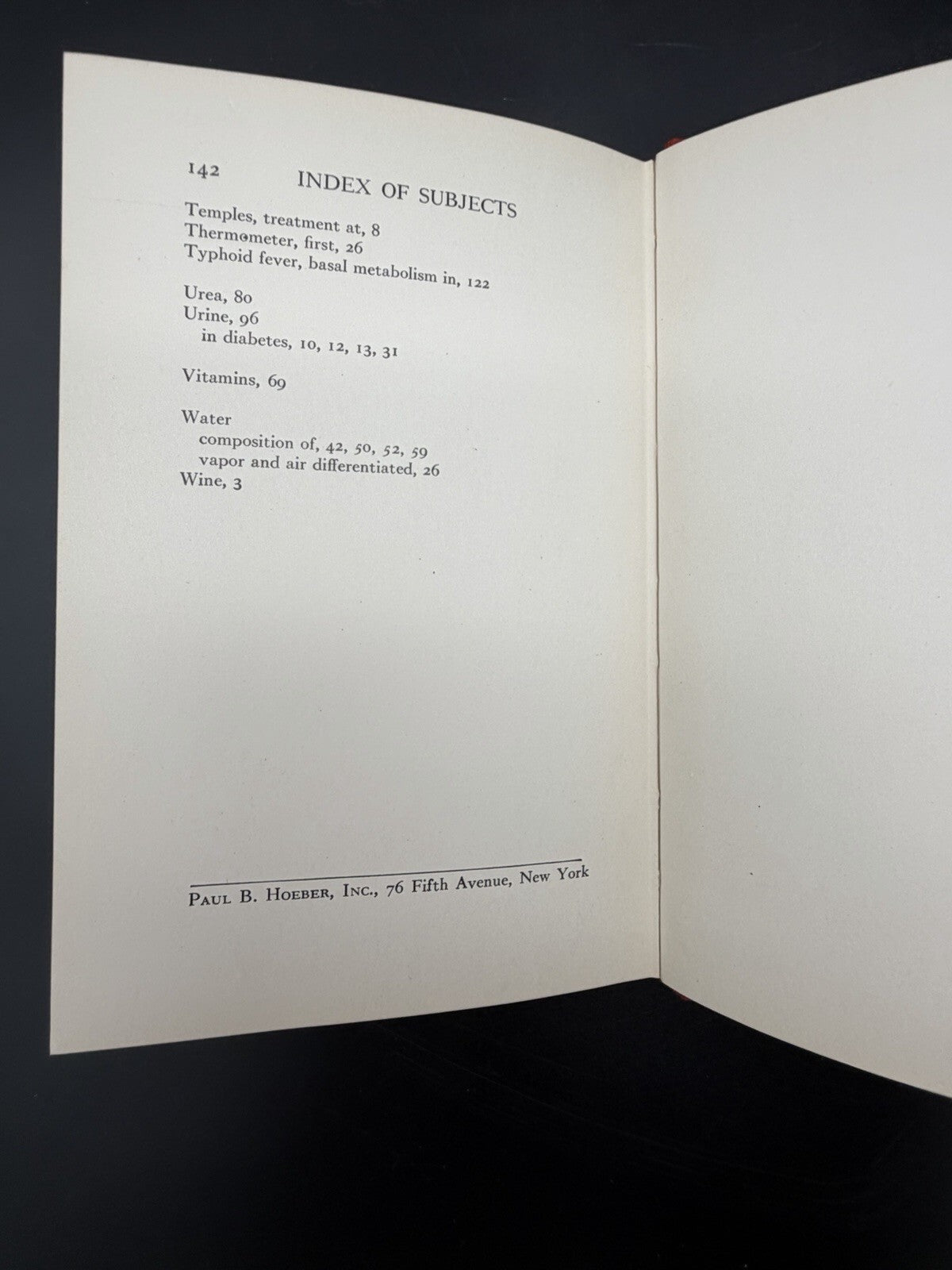 Antique Book, 1933 Nutrition Graham Lusk Clio Medica History of Medicine Vol X First Edition