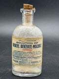 Antique Hynson Westcott & Dunning Solution of Benzyl Benzoate Bottle