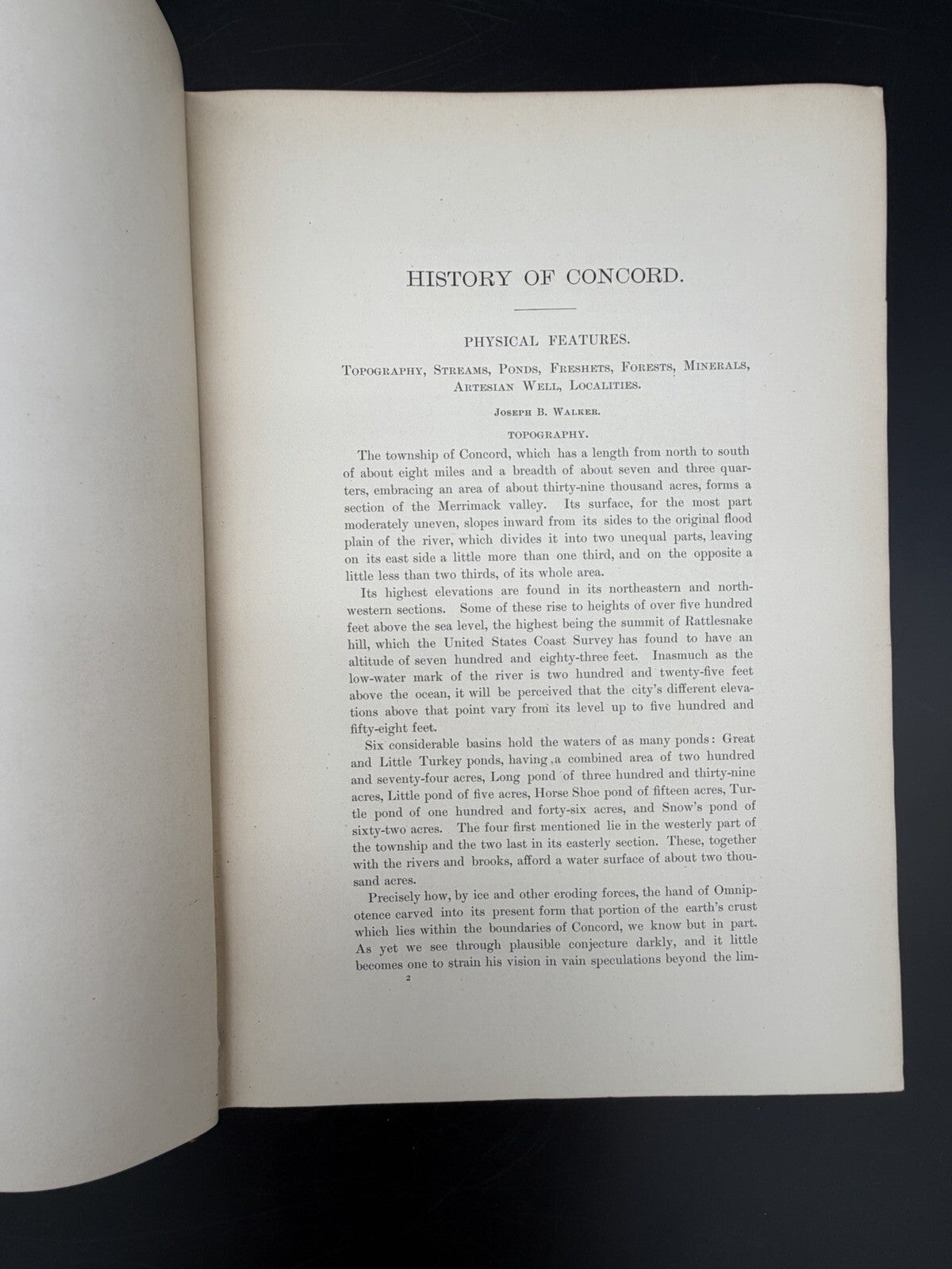 Antique Book History of Concord New Hampshire 1725-1903 Lyford 2 Volume Set 1903