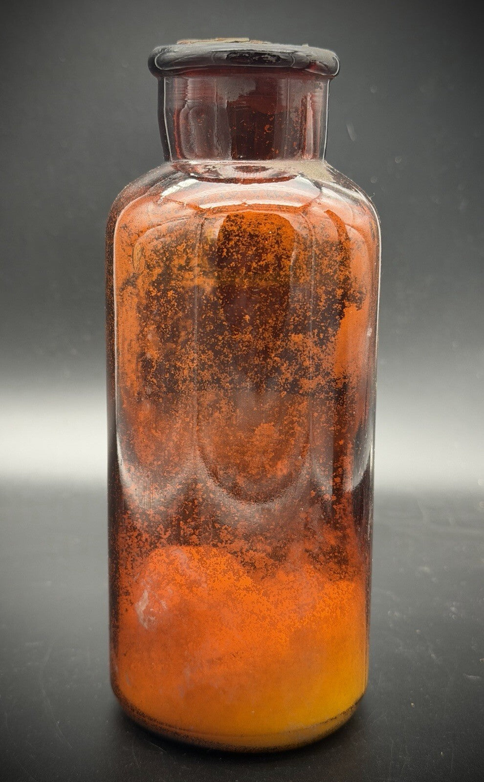 Antique Apothecary Bottle Potassium Bromide Norwich Pharmacal Amber Glass [COPY]