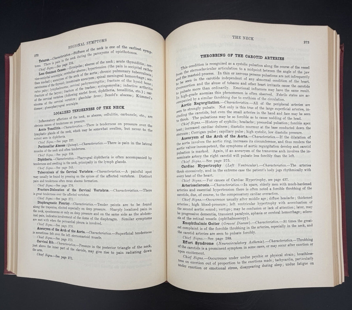 1936 Symptom Diagnosis Regional and General Barton Yater Third Edition Medical