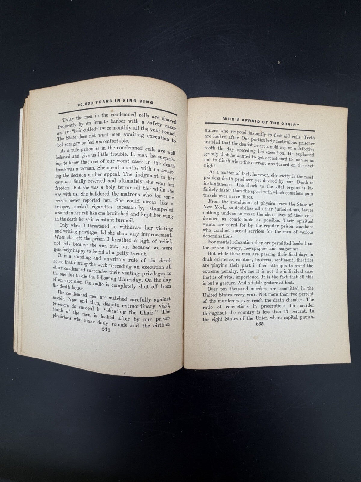 Twenty Thousand Years In Sing Sing by Lewis E. Lawes (Hardcover, 1st Ed., 1932)