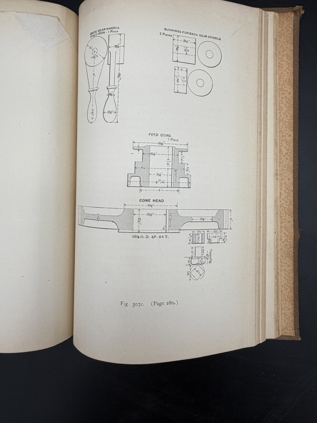 Antique Book 1898 Mechanical Drawing Self-Taught - Joshua Rose Engineering RARE
