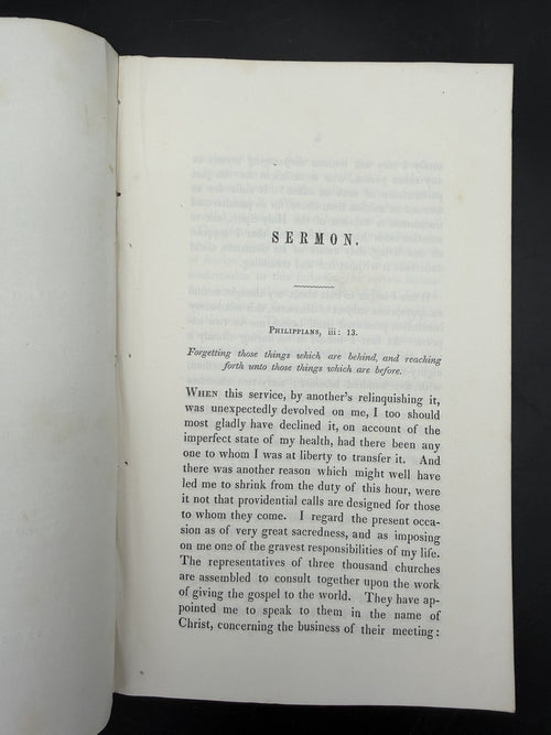 1843 Thomas H Skinner Sermon Foreign Missions Rochester NY Pamphlet