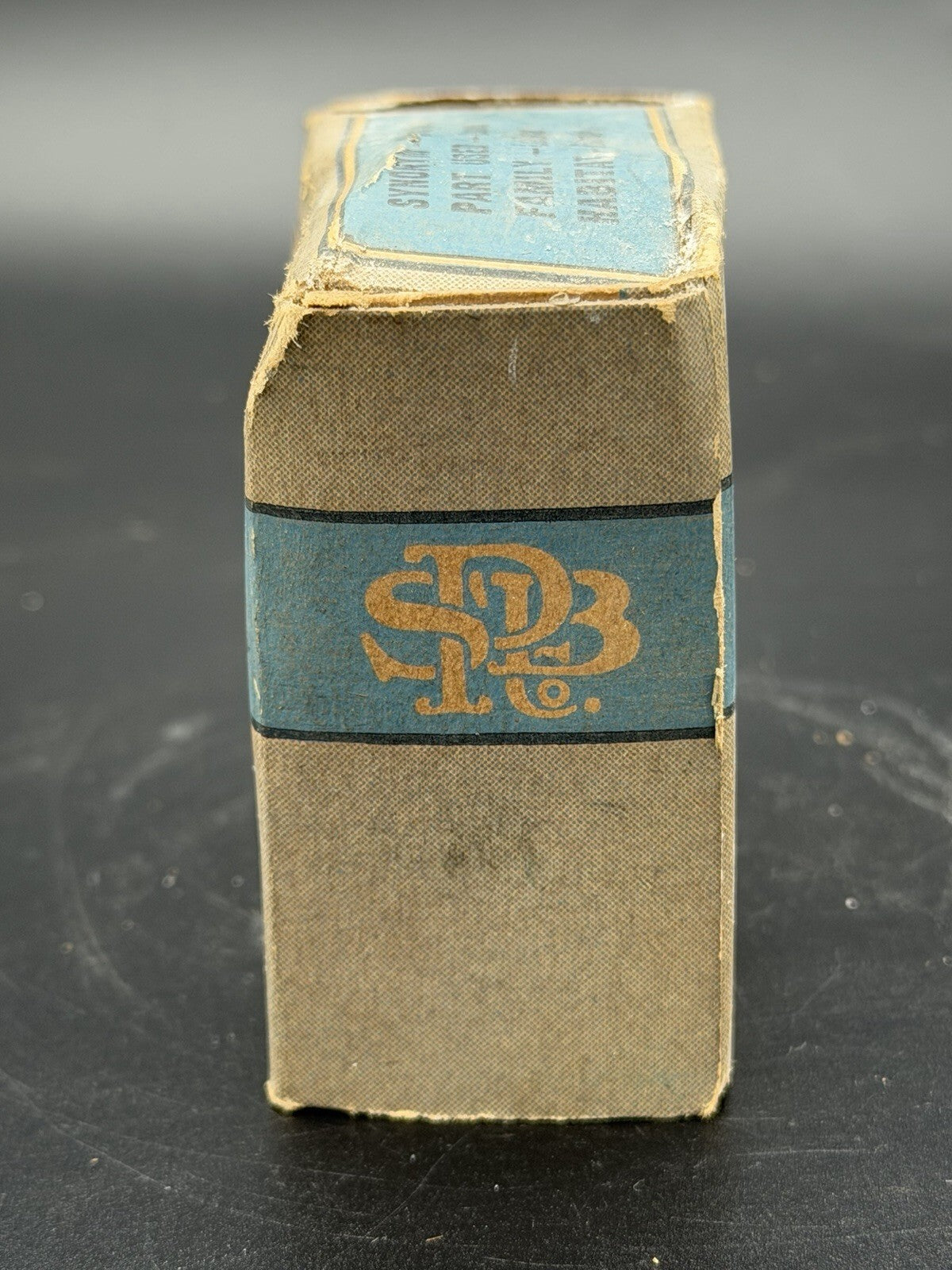 Vintage S.B. Penick Crude Drugs Dalmatian Sage Box NOS Apothecary Herbal