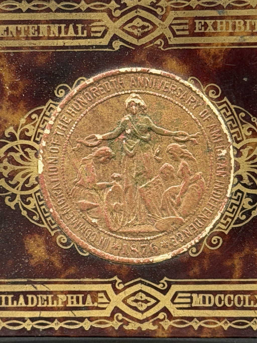 1876 Centennial Exhibition Philadelphia Souvenir Photo Album Philip Frey & Co.
