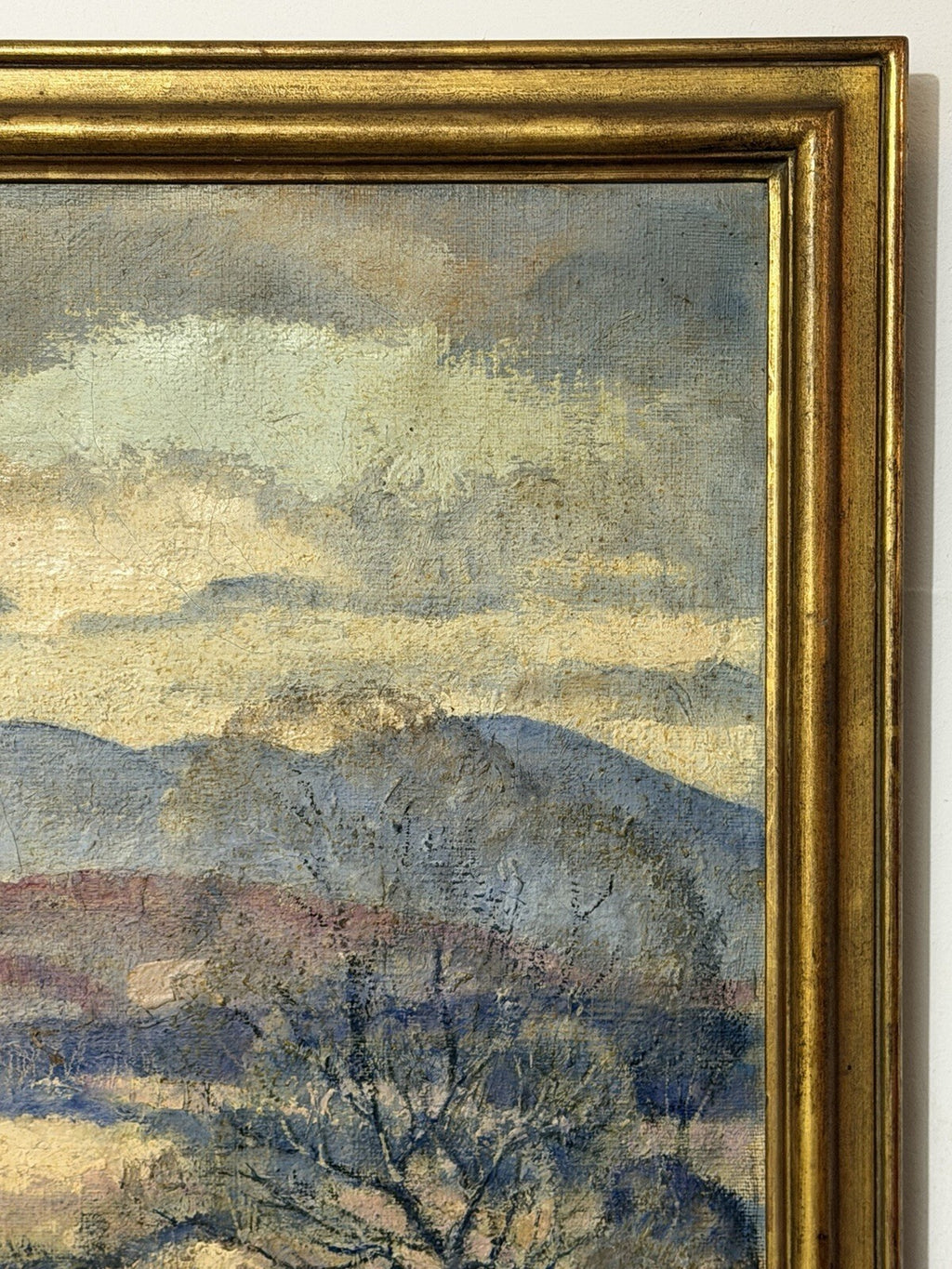 Robert Burton Keeler (1886-1978) Original Oil Painting Framed Landscape 27x23